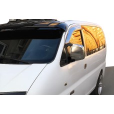 Накладки на Зеркала (2 шт, Пластик) для Hyundai H200, H1, Starex 1998-2007 гг