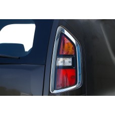 Накладка на стопи (2 шт, нерж.) для Kia Soul I 2008-2013 рр