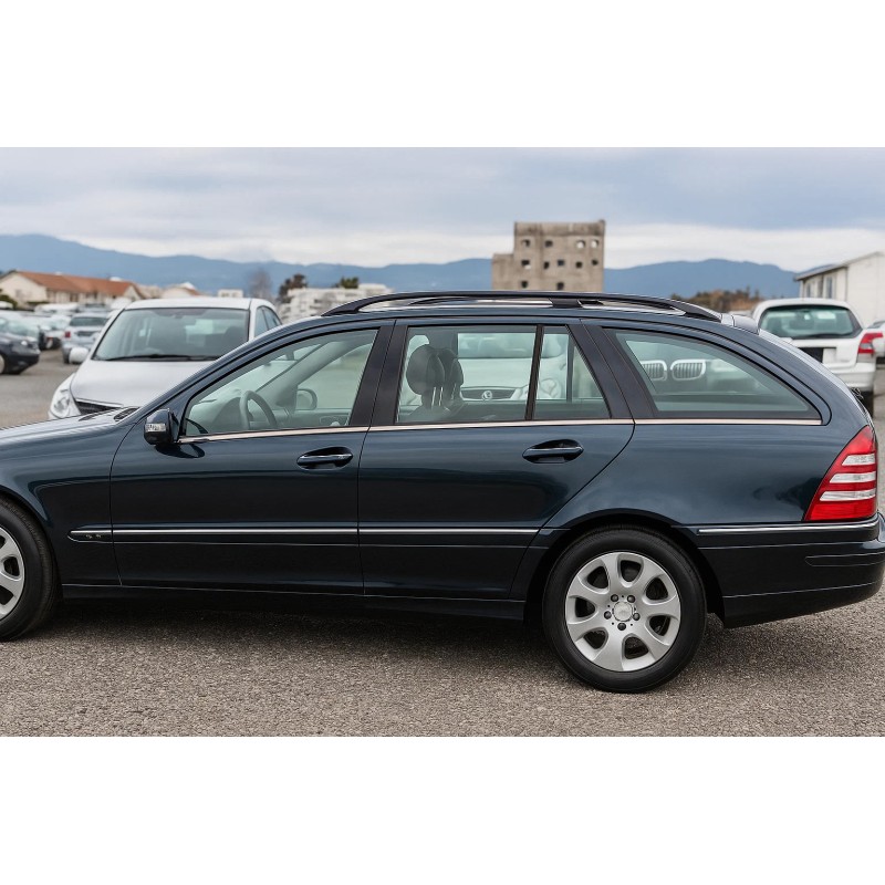 Окантовка стекол Нержавейка 4 шт, Седан, Carmos - Турецкая сталь для Mercedes C-class W203 2000-2007 гг Окантовка стекол Нержавейка 4 шт, Седан, Carmos - Турецкая сталь для Mercedes C-class W203 2000-2007 гг