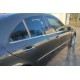 Зовнішня окантовка стекол (нерж) SD, Carmos - Турецька сталь (4 шт) для Mercedes E-сlass W211 2002-2009 рр