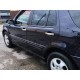 Накладки на ручки (4 шт) Carmos - Турецька сталь для Mercedes ML W163 1997-2005 рр