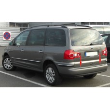 Кромка багажника (нерж.) для Ford Galaxy 1995-2006 рр