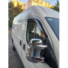 Ветровики (2 шт, Niken) для Fiat Ducato 2006-2025 гг