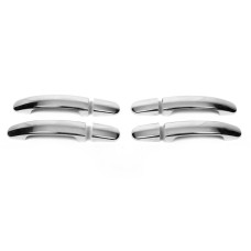 Накладки на ручки Carmos (нерж) 4 ручки для Ford Custom 2013-2022 рр