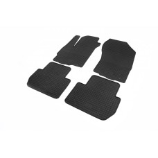 Резиновые коврики (4 шт, Polytep) для Citroen C-Crosser 2007-2013 гг