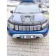 Передня решітка (сіра) для Dacia Duster 2018-2024 рр