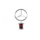 Емблема приціл (з написом) для Mercedes E-сlass W211 2002-2009 рр