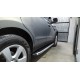 Боковые пороги Fullmond (2 шт, алюм.) для Hyundai Santa Fe 2 2006-2012 гг