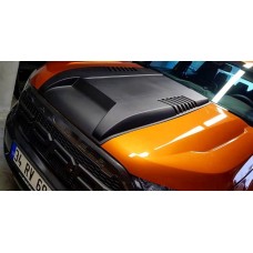 Накладка на капот V1 (ABS) для Ford Ranger 2011-2022 рр