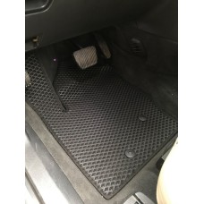 Поліуретанові килимки (EVA, чорні) 5 місний, 2 ряди для Volvo XC90 2002-2014 рр