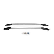 Рейлінги OmsaLine Solid (2 шт, сірі) для Ford B-Max 2012-2017 рр