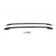Рейлінги OmsaLine Solid (2 шт, чорні) для Citroen C-3 2016-2023 рр