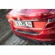 Накладка на задній бампер EuroCap (Sedan, ABS) для Fiat Tipo 2016- рр