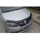 Дефлектор капота (EuroCap) для Renault Sandero 2013-2022 гг