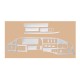 (Tdi, 1995-2000) Накладки на панель (MERIC) Титан для Mercedes Sprinter W901/902/903/904/905 рр