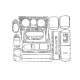 Накладки на панель Титан для Seat Leon 1999-2005 рр