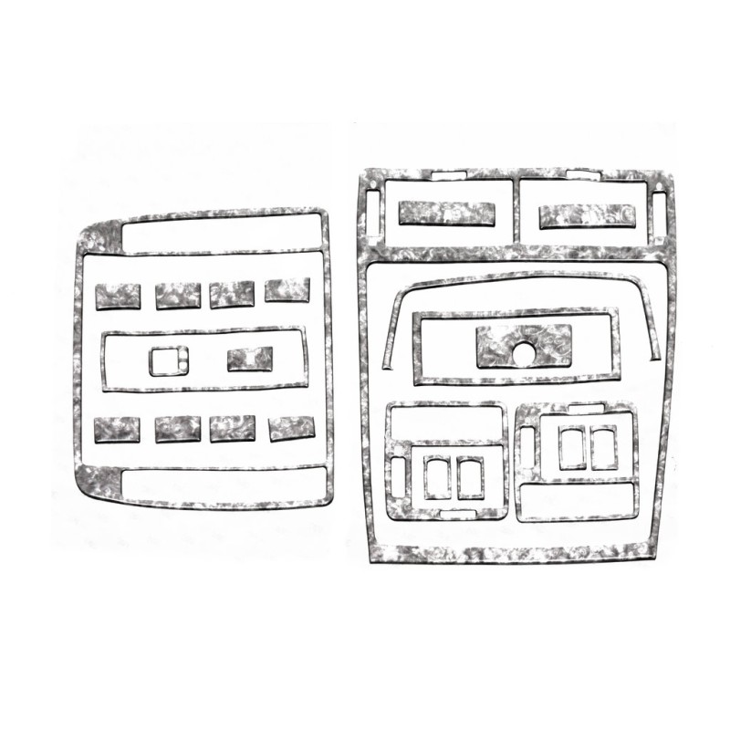 Декоративная накладка на панель Титан для Seat Alhambra 1996-2010 гг