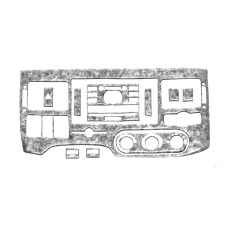Накладки на панель (2006-2025) Титан для Ford Transit