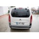 Накладка на задний бампер (ABS) для Citroen Berlingo/Multispace 2019- гг