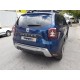 Накладка на задний бампер EuroCap (ABS) для Renault Duster 2018-2024 гг