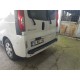 Накладка на задний бампер EuroCap (ABS) для Nissan Primastar 2002-2014 гг