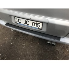 Накладка на задній бампер DDU-мат (ABS) для Mercedes Vito W638 1996-2003 рр