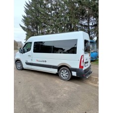 Накладки на арки (4 шт, нерж) для Renault Master 2011-2023 рр