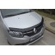 Дефлектор капоту (EuroCap) для Renault Logan II 2013-2022 рр