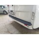 Накладка на задній бампер EuroCap (ABS) для Renault Trafic 2001-2015 рр