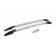Рейлінги OmsaLine Solid (2 шт, сірі) для Ford Fusion 2002-2009 рр