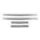 Накладки на пороги OmsaLine тип 1 (4 шт, нерж) для Volkswagen Passat B7 2012-2015рр