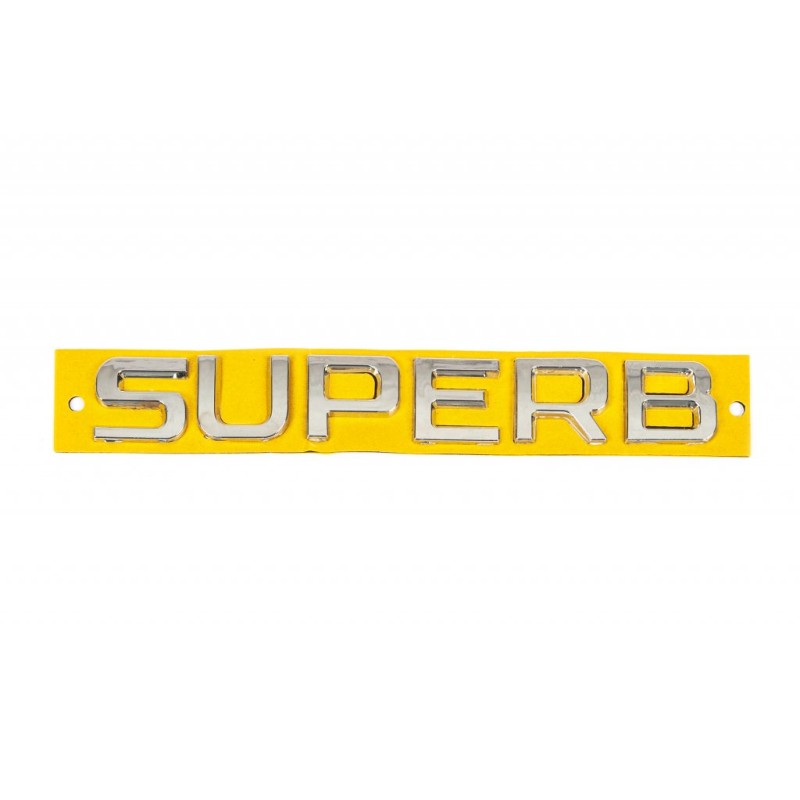 Напис Superb (170 на 24мм) для Skoda Superb 2015-2024 рр
