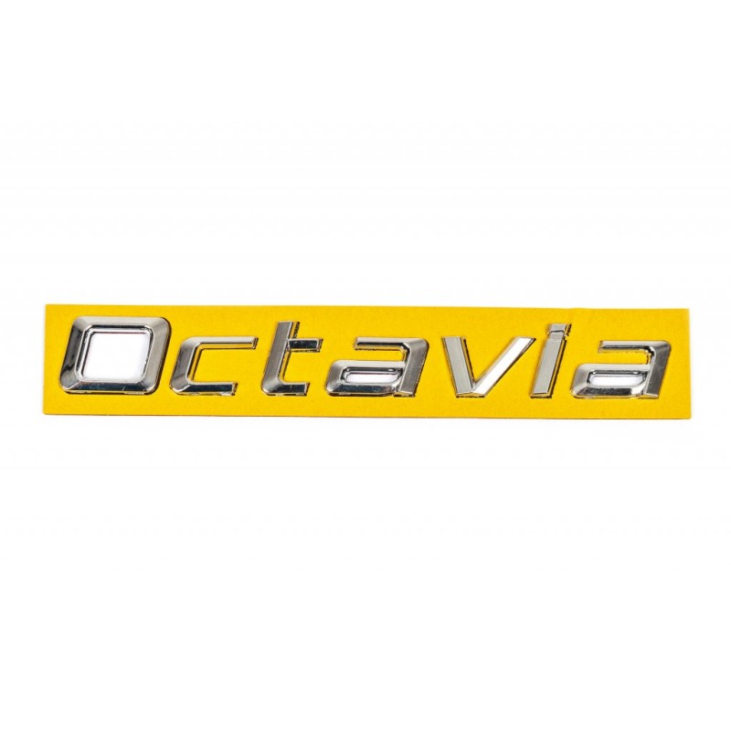 Напис Octavia (185мм на 20мм) для Skoda Octavia II A5 2010-2013рр