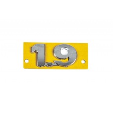 Напис 1.9 (48мм на 25мм) для Volkswagen Beetle 2005-2011рр