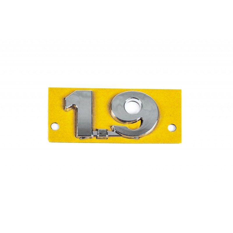 Напис 1.9 (48мм на 25мм) для Volkswagen Beetle 2005-2011рр