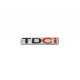 Надпись TDCI (8см*1,7см) для Ford Fusion 2012-2020 гг