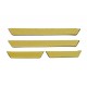 Накладки на пороги (4 шт, Flexill) Exclusive для BMW 3 серия E-36 1990-2000 гг