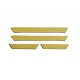 Накладки на пороги (4 шт, Flexill) Exclusive для BMW 3 серия E-36 1990-2000 гг