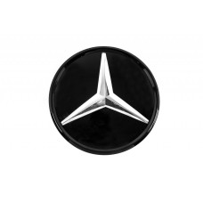 Передня емблема під склом, чорна окантовка a0008880111 для Mercedes GLE coupe C292 рр