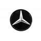 Передня емблема під склом, чорна окантовка a0008880111 (Для GLE) для Mercedes GLE/ML сlass W166