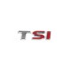 Напис TSI (під оригінал) T-хром, SI-червоні для Volkswagen Scirocco