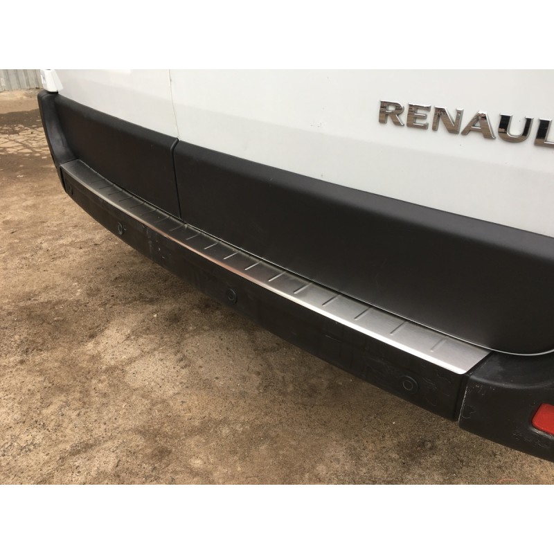 Накладка на задній бампер (нерж) для Renault Master 2011-2023 рр