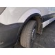 Накладки на арки узкие (4 шт, черные) для Volkswagen Crafter 2006-2016 гг