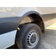 Накладки на арки узкие (4 шт, черные) для Volkswagen Crafter 2006-2016 гг