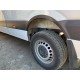Накладки на арки узкие (4 шт, черные) для Volkswagen Crafter 2006-2016 гг