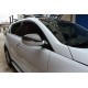 Накладки на дзеркала (2 шт., карбон) для Kia Sportage 2010-2015 рр