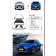 Передняя решетка с юбкой F-Sport (2018-2025) для Lexus NX