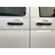 Накладки на ручки (натуральний карбон) 3 ручки для Volkswagen T5 Transporter 2003-2010 рр