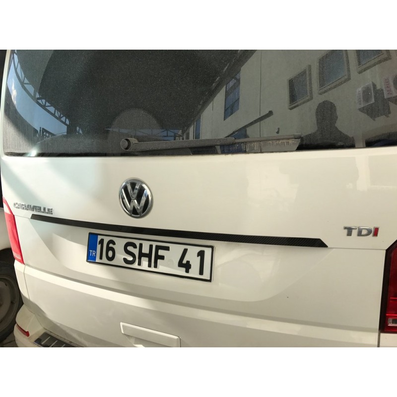 Планка над номером (карбон) для Volkswagen T6