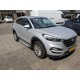 Бокові пороги Allmond Grey (2 шт., алюміній) для Hyundai Tucson TL 2016-2021рр